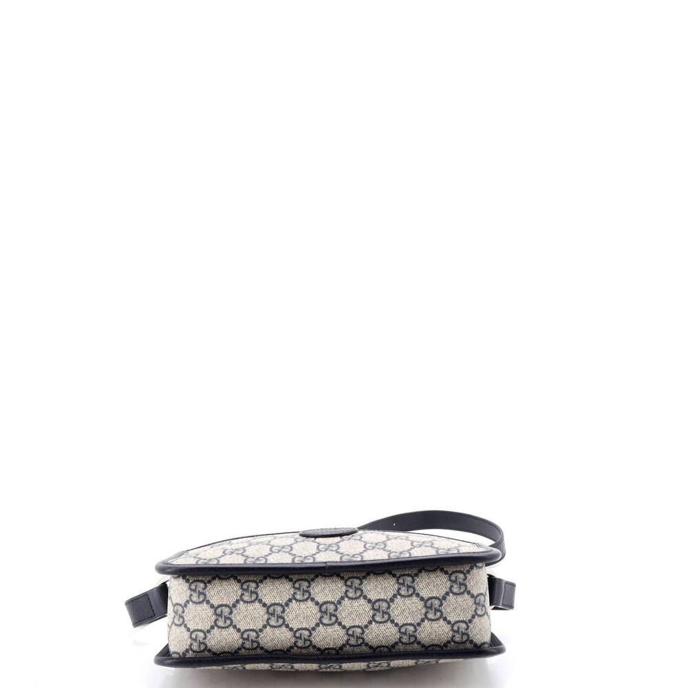 Gucci Mini Interlocking G Patch Camera Bag GG Coa… - image 4